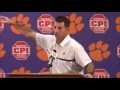 Dabo Swinney blasts media that reported on racial slurs after SC game