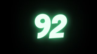 92-Second Timer with Beep | 92s Countdown with Alarm at Zero | 92s Timer for Workouts & Cooking