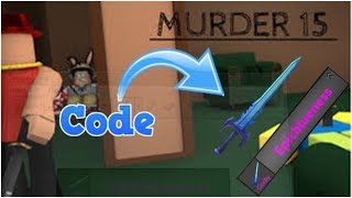 New Godly Code For Murder 15 Roblox Gravity Hammer