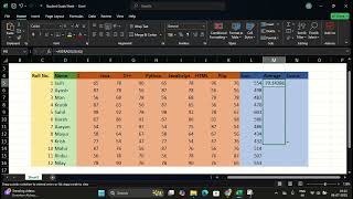 Task 1: Data Entry and Basic Functions in Excel ( Data Analytics)