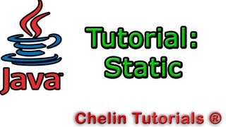 Tutorial Programacion Java 28 : Modificador Static