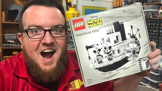 REVIEW: LEGO Steamboat Willie Disney Set 21317