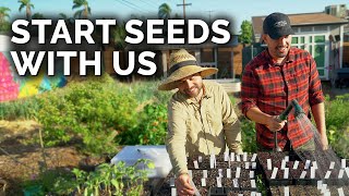 Start Seeds With Us: Spring Flowers, Summer Crops, and More!