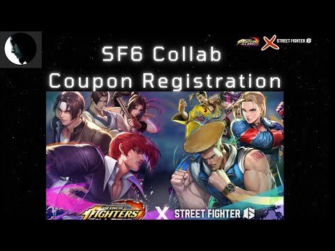 KOFAS: Coupon Registration Street Fighter 6 King of Fighters All Star