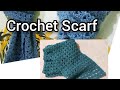 CROCHET Scarf - Crossed double crochet