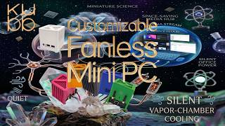 Exclusively Unique Mini PC Is Tiny, Silent & FULL of Color - The Kubb Fanless Mini #kubb