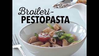 Teinimättö: Broileri-pestopasta