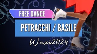 Vittoria PETRACCHI / Daniel BASILE (ITA) | Junior Ice Dance Free Dance | Wuxi 2024