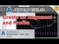 Create an Alignment and Profile  AutoCAD Civil 3D  Autodesk