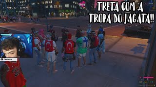 TRETA DA TURQUIA COM A TROPA DO JAGATA!! GTAV RP