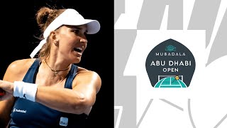 Mubadala Abu Dhabi Open | WTA 500 | Draw Reveal