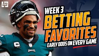 NFL Betting Preview | Early Odds, Game Lines, and FREE PICKS for Week 3 (2022)