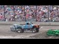 tough truck racing head on crashes monsters n megas 2024