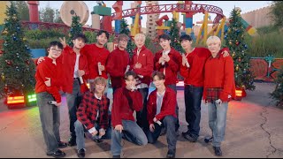 SEVENTEEN Performs “Rockin’ Around The Christmas Tree” | Disney Parks Magical Christmas Day Parade