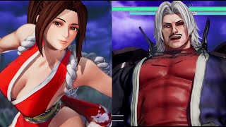 【KOF15】不知火舞　オメガルガール戦　チャレンジ2回目　THE KING OF FIGHTERS XV　Mai Shiranui