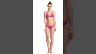 B.Swim Boysenberry Daybreak Halter Bikini Top | SwimOutlet.com