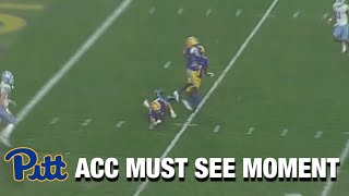 Pitt Picks Off UNC Hopes In The Rain | ACC Must See Moment