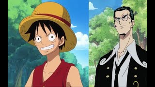 One Piece // Captain Kuro Ep. 751 Flashback Comparison (Dub and Sub)