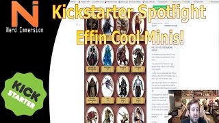 Kickstarter Spotlight-Effin Cool Minis! | Nerd Immersion