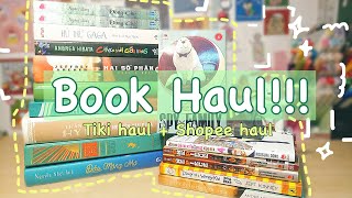 BOOK HAUL// unboxing sách, unboxing manga// book haul Việt Nam