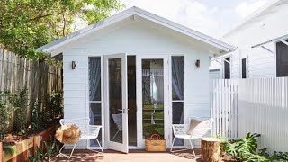 Beautiful White Tiny House Has Amazing Everything