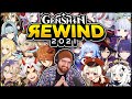 MY REACTION TO THE GENSHIN REWIND 2021 (NOSTALGIA WARNING)