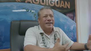 Tinian and Aguiguan Mayor Edwin Aldan at Taga Fest 2021