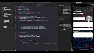 build an IOS app for encryption & decryption #SKARcipher