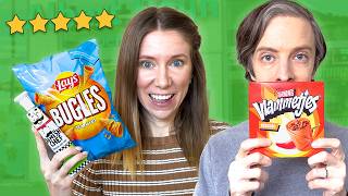 RATING OUR *FAVORITE* DUTCH GROCERY STORE SNACKS ❤️ 🇳🇱