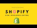 I will create shopify store or shopify website