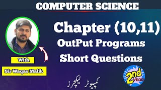 2nd year computer ||chapter 10 and chapter 11|| short programming questions || C programming