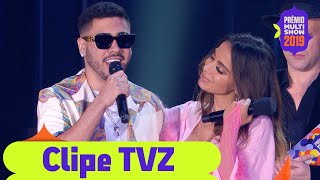 Anitta e Kevinho vencem categoria Clipe TVZ do Ano com \