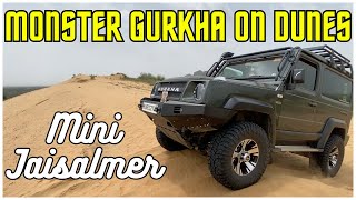 Monster Force Gurkha On Dunes - Mini Jaisalmer | Ujas Singh Rajawat