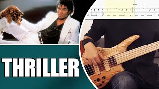 Thriller - Michael Jackson | Bass cover with tabs #79