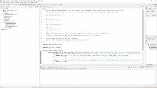 Java Lab: Max Magnitude