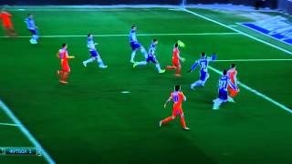 Espanyol vs Valencia 0-1 08/02/2015 GOAL Pablo Piatti
