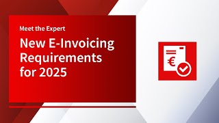 E-Invoicing Requirements | Meet the Expert