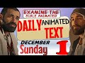 JW DAILY ANIMATED TEXT 🔵 PHILIP AND THE ETHIOPIAN. ✅ EXAMINE THE BIBLE ANIMATED