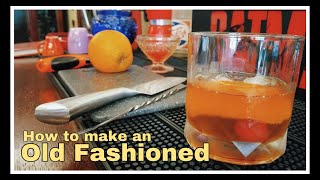 Cocktail Series | Old Fashioned Cocktail | Aperitifs and Digestifs