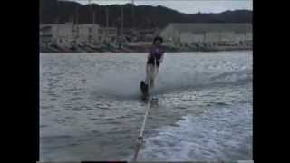 恵美子 Waterski 那古海岸 1997