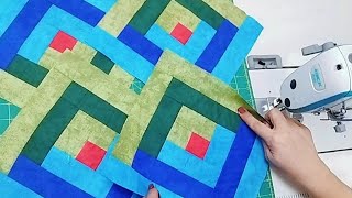 Easy patchwork with amazing pattern🍁4 perfect  design for sewing lovers🍁