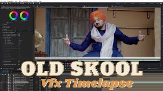Old Skool Vfx Timelapse | Inside Motion Pictures | Sidhu Moosewala | 2021