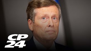 BREAKING: Tory resigning as mayor of Toronto after having relationship with staffer