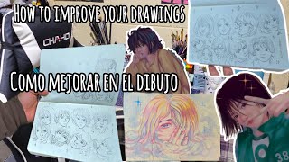 ₊˚ˑ༄ؘ Como mejorar en el dibujo˚ ⋆｡˚ Tutorial ➶ Tradicional ➴ Digital ༊*·˚