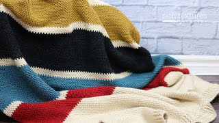 Benjamin Throw Crochet Pattern