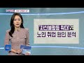 고령층 경제활동 증가