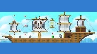 7-3 あらくれかいぞくせん/Rowdy Pirate Ship by ななこっこ 一SUPER MARIO MAKER一 No Commentary 1AN 1AO