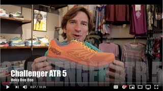 Shoe Talk Thursdays - Challenger ATR 5 (In-Depth Review)