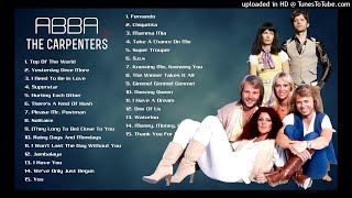 ABBA & The Carpenters Non Stop Love Songs - Best Love Songs Playlist of ABBA & The Carpenters