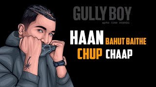 Azadi || Gully Boy || Ranveer Singh || Divine Rap || WhatsApp status 2019